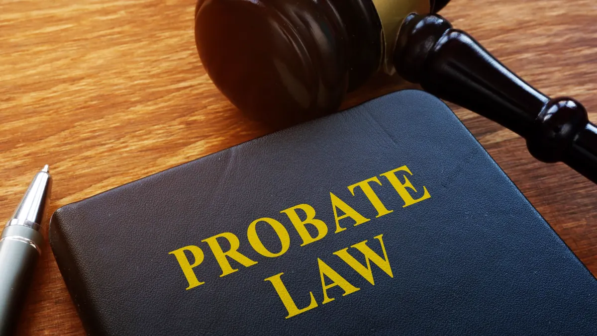 A probate law reference book